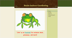 Desktop Screenshot of basingardening.com